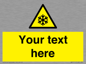 Custom Snowflake Sign